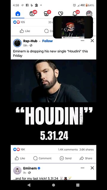 Eminem is gearing up for his new album death of slim shady