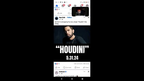 Eminem is gearing up for his new album death of slim shady