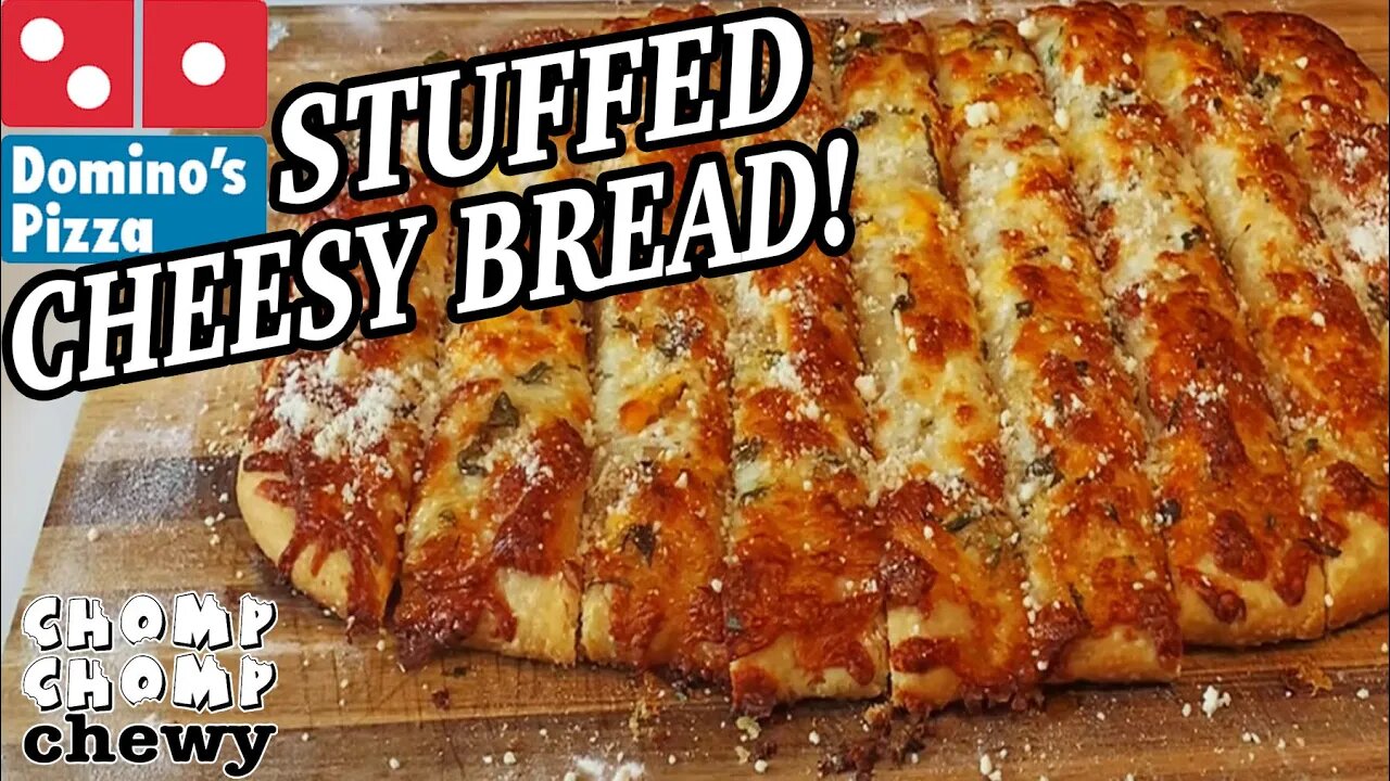 CHEESY BREAD STICKS | Chomp Chomp Chewy