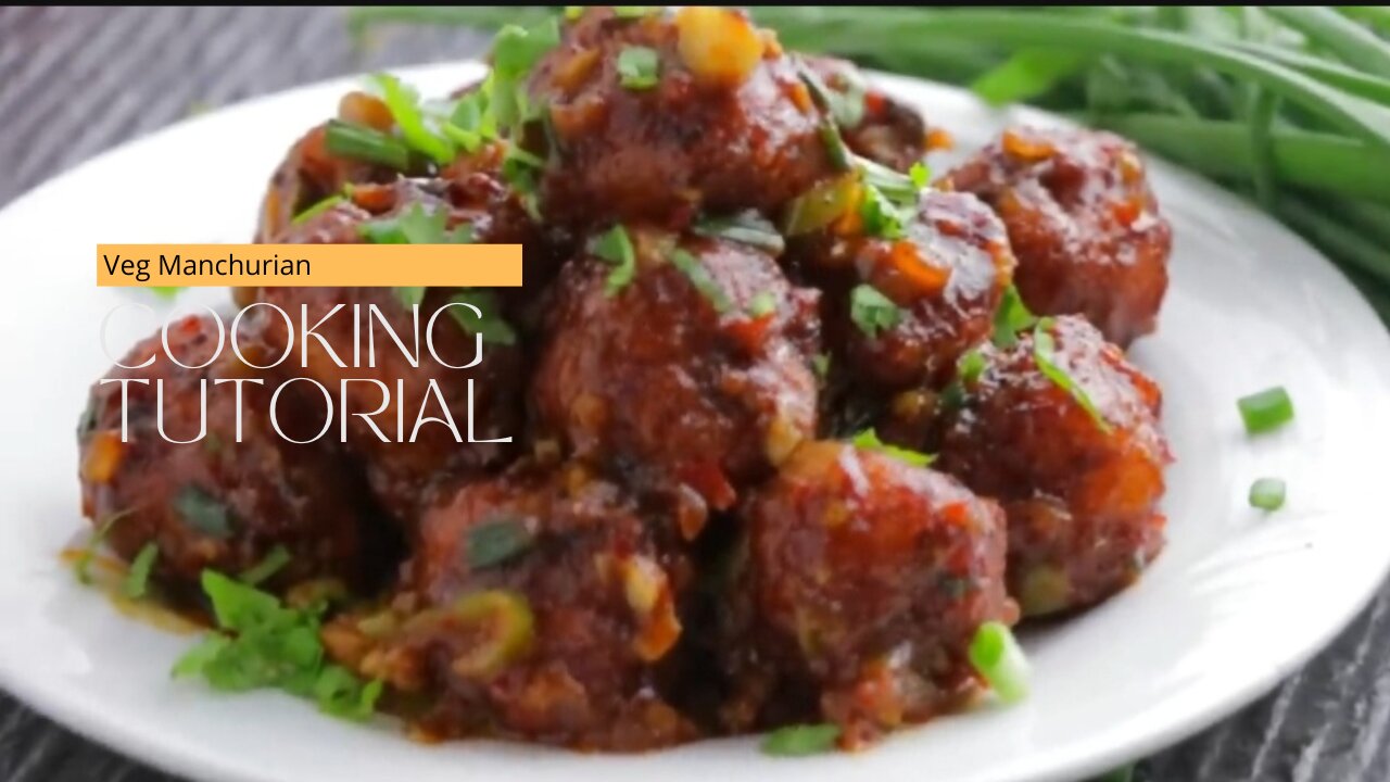 Veg Manchurian Recipe |Chinese Starters | How to Make Manchurian