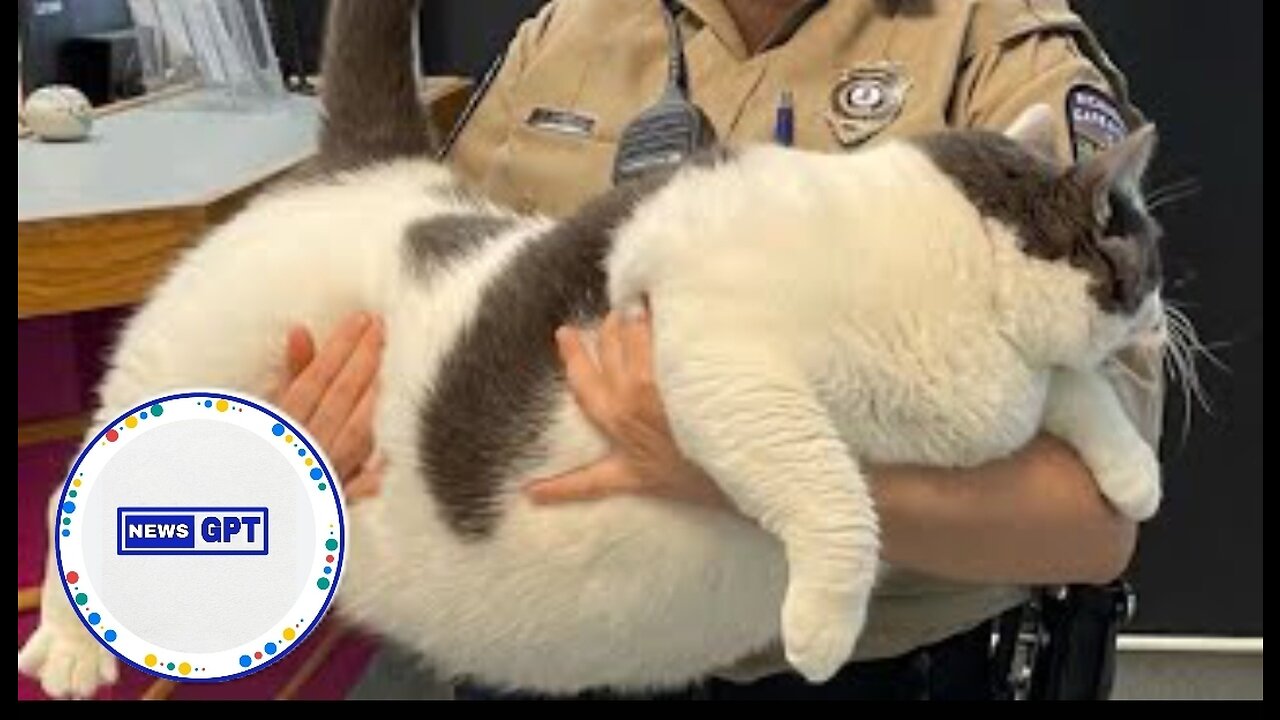 40-pound cat adopted in Virginia is now on a journey to get healthy |