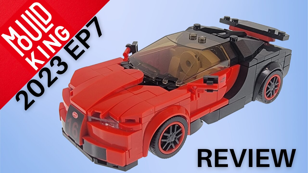 Mould King - Bugatti Veyron (27027) (Mini Famous Car Series) (Lego Alternate Build)