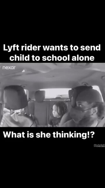 Would you send your kid with a stranger?