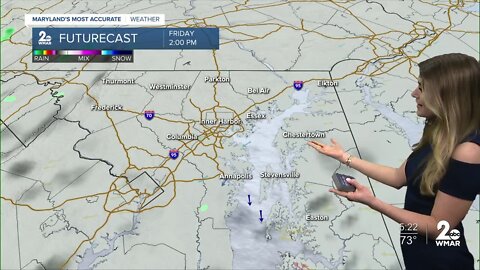 WMAR-2 News Stevie Daniels Thursday evening weather update