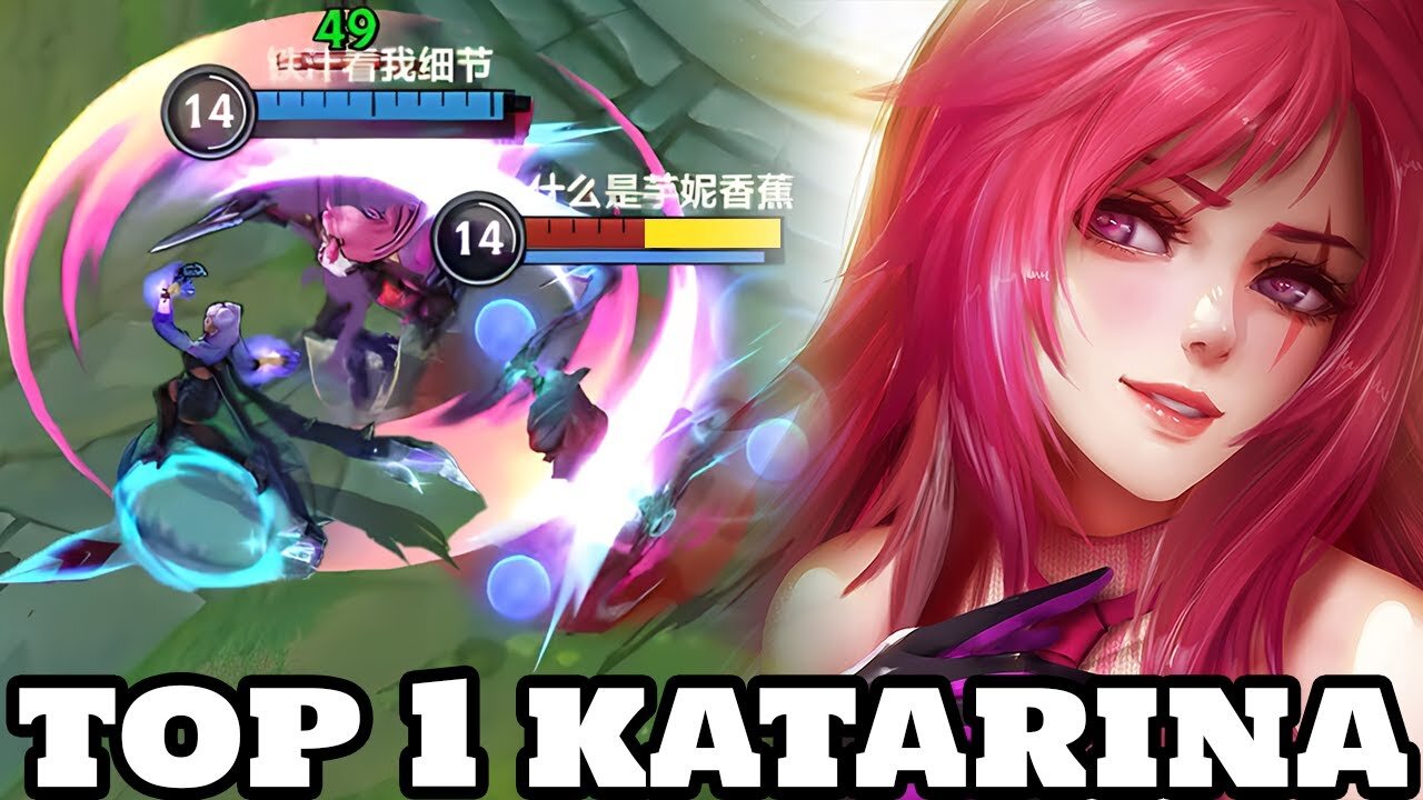 Wild Rift Katarina - Top 1 Katarina Gameplay Rank Grandmaster