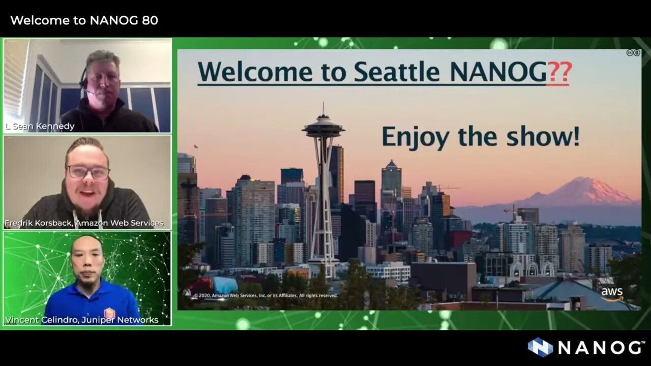 NANOG 80 Conference Opening