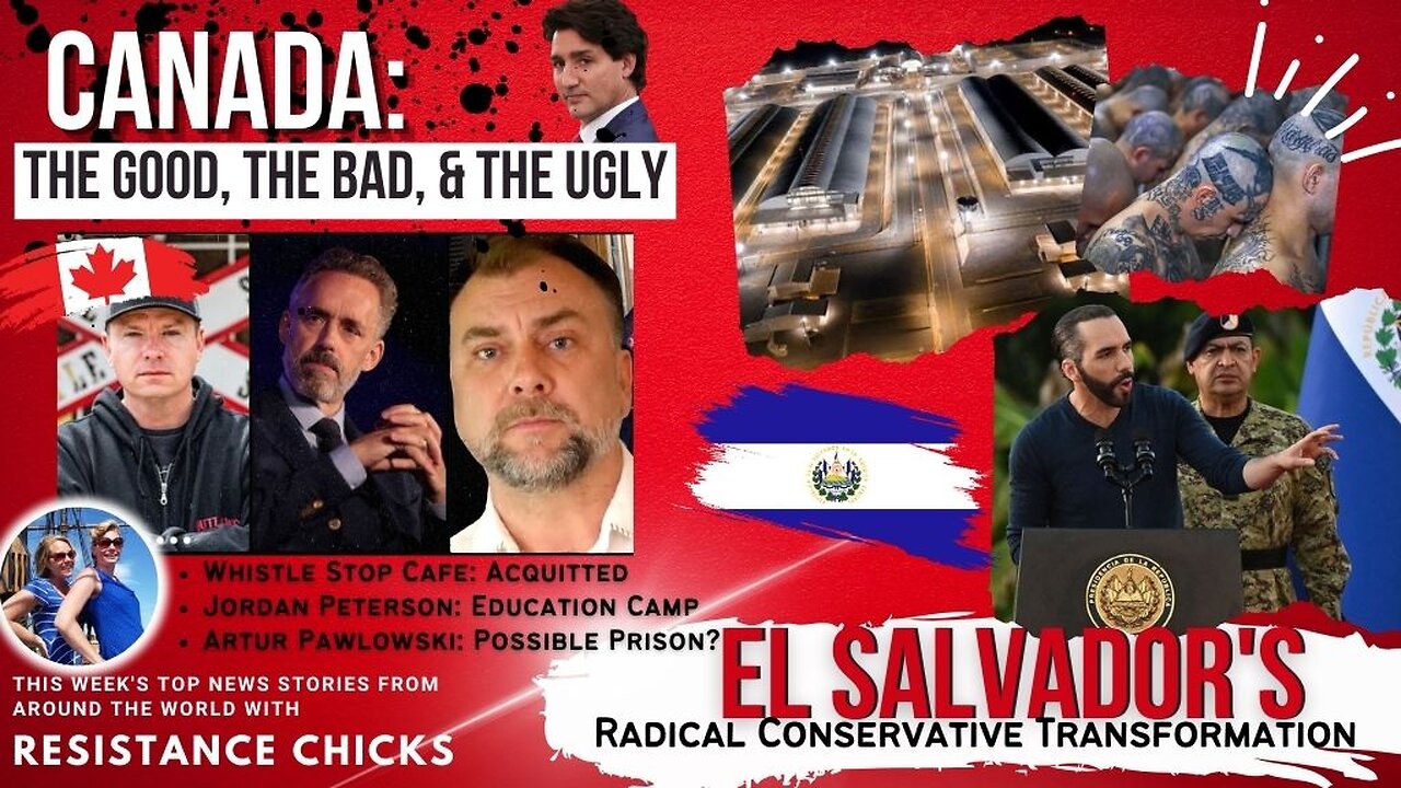 Jordan Peterson Forced Re-Education; El Salvador's Radical Conservative Transformation 9/3/23