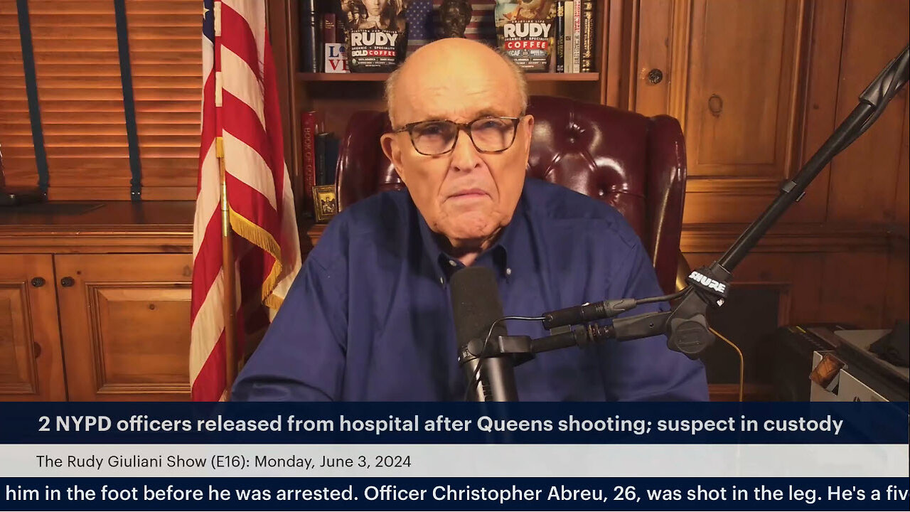 The Rudy Giuliani Show (E16): Illegal Immigrant SHOOTS Two NYPD Officers in Brazen Attack