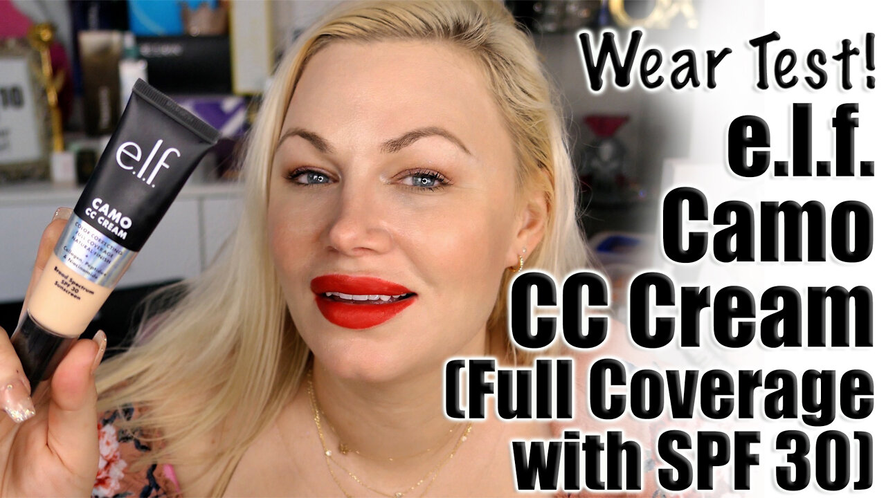 e.l.f Camo CC Cream Wear Test! | Code Jessica10 saves you Money at All Approved Vendors