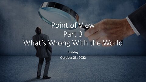 Point of View Part 3