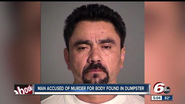 Arrest made in connection with body found in dumpster on Indy's east side