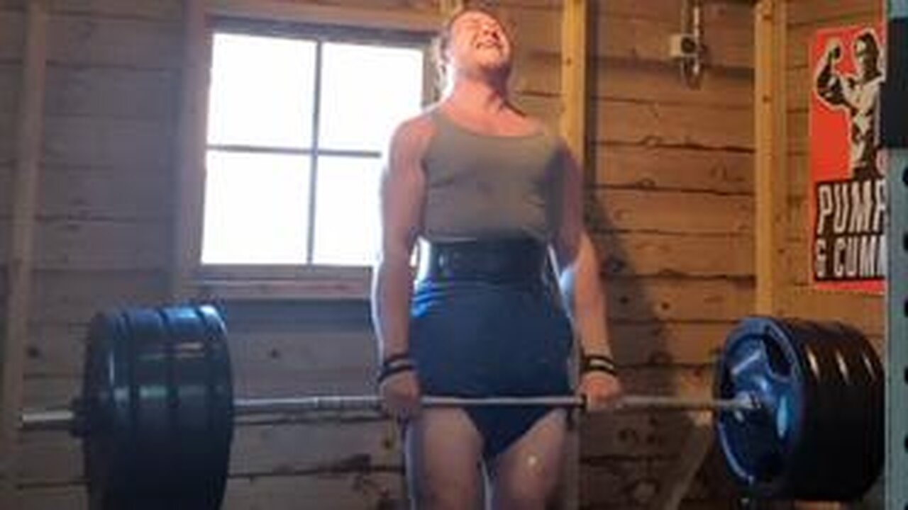 170 KGS X 9 DEADLIFT. BIG REP PR!