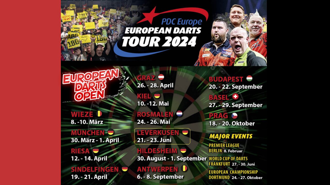 2024 European Darts Open Dobey v de Graaf