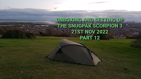 Inside the Snugpak scorpion 3. 21st Nov 2022