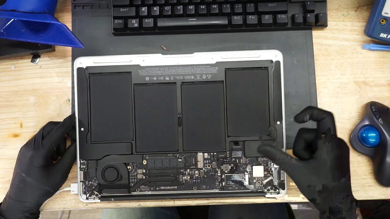 Fixing a Macbook Air logic board + a favor to ask of my audience