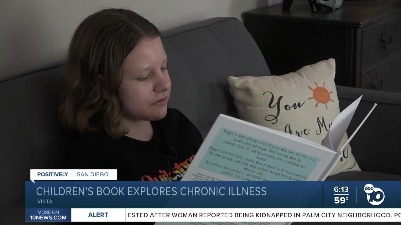 Children's book explores Vista boy's journey through chronic illness