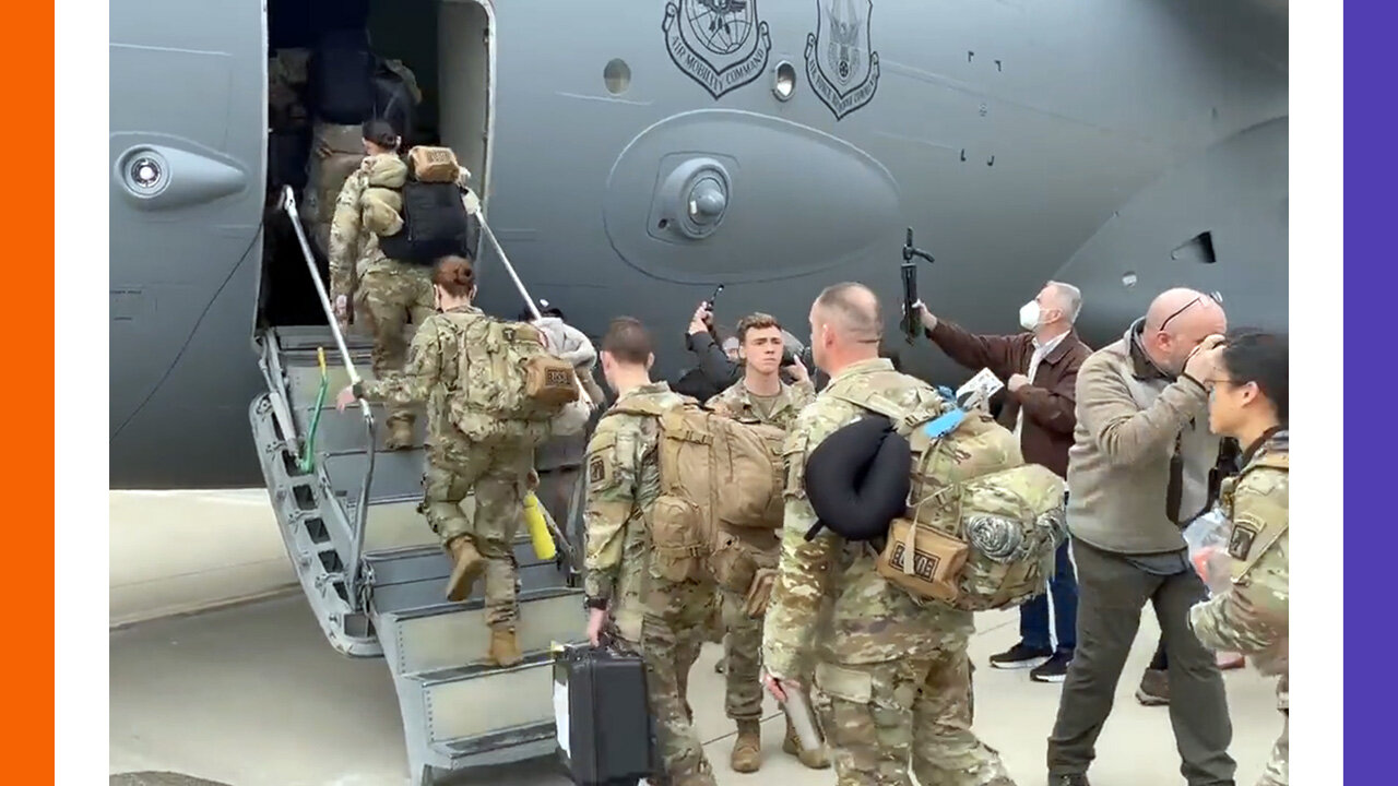 First Batch of Paratroopers Deploy To Eastern Europe