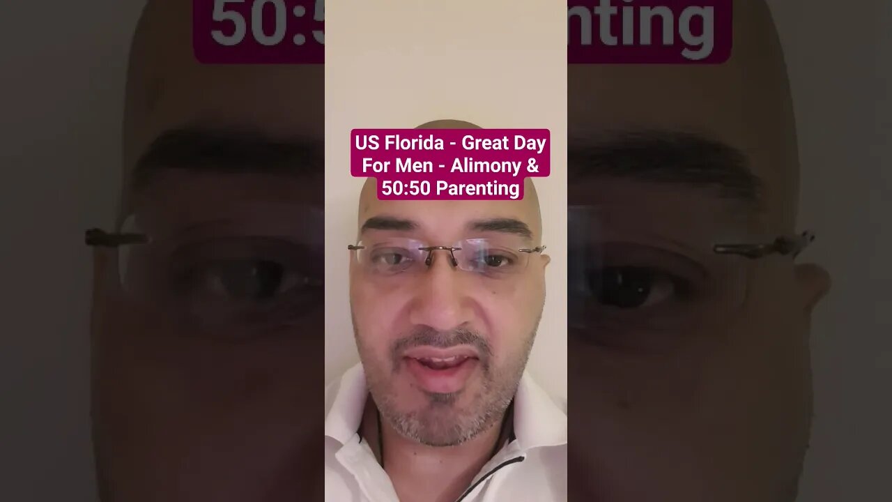 US Florida - Great Day For Men - Alimony & 50:50 Parenting #Rumble #News #Shorts