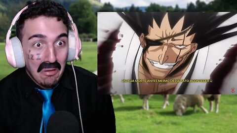 PASTOR REACT ♫ Zaraki Kenpachi (Modo Berserk) Bleach - Pressão Espiritual | Gabriza (Prod. Shinasu)