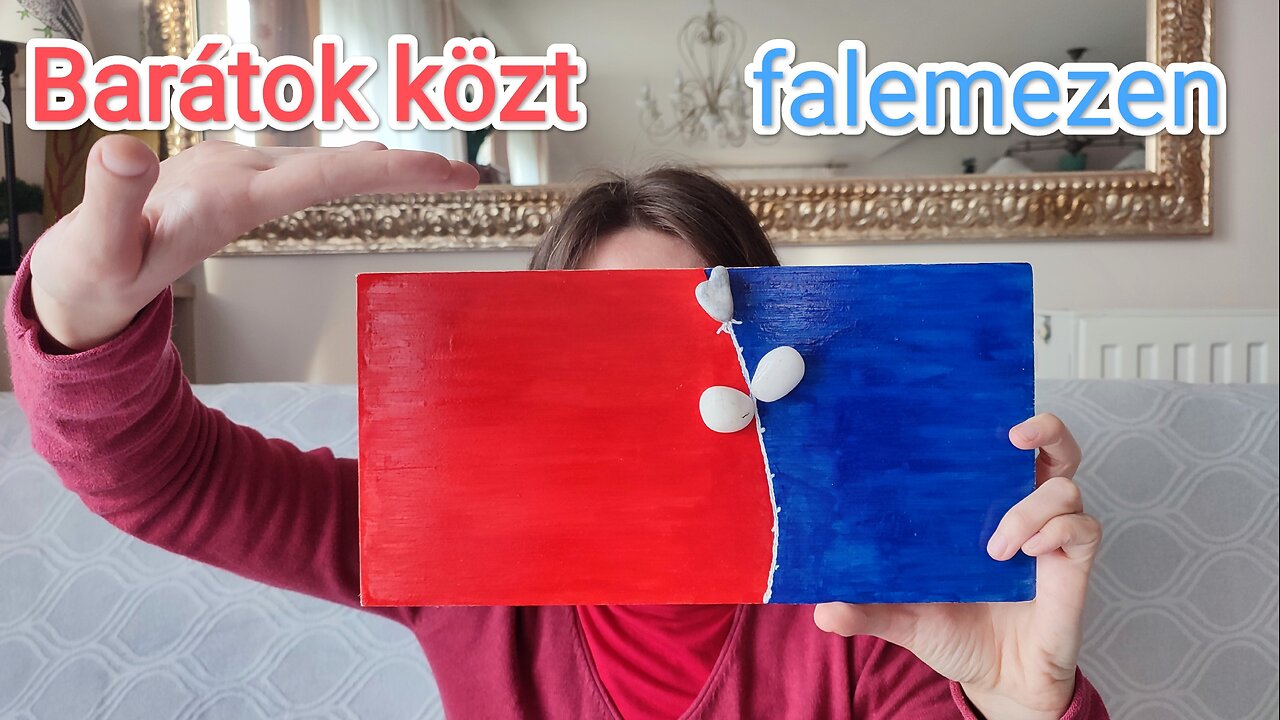Barátok közt falemezen -Creative hobby, creative ideas, series logo