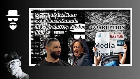 NO PAPER SUPPORT WHO CARES, KAMALA HAD MEDIA ALL ALONG...