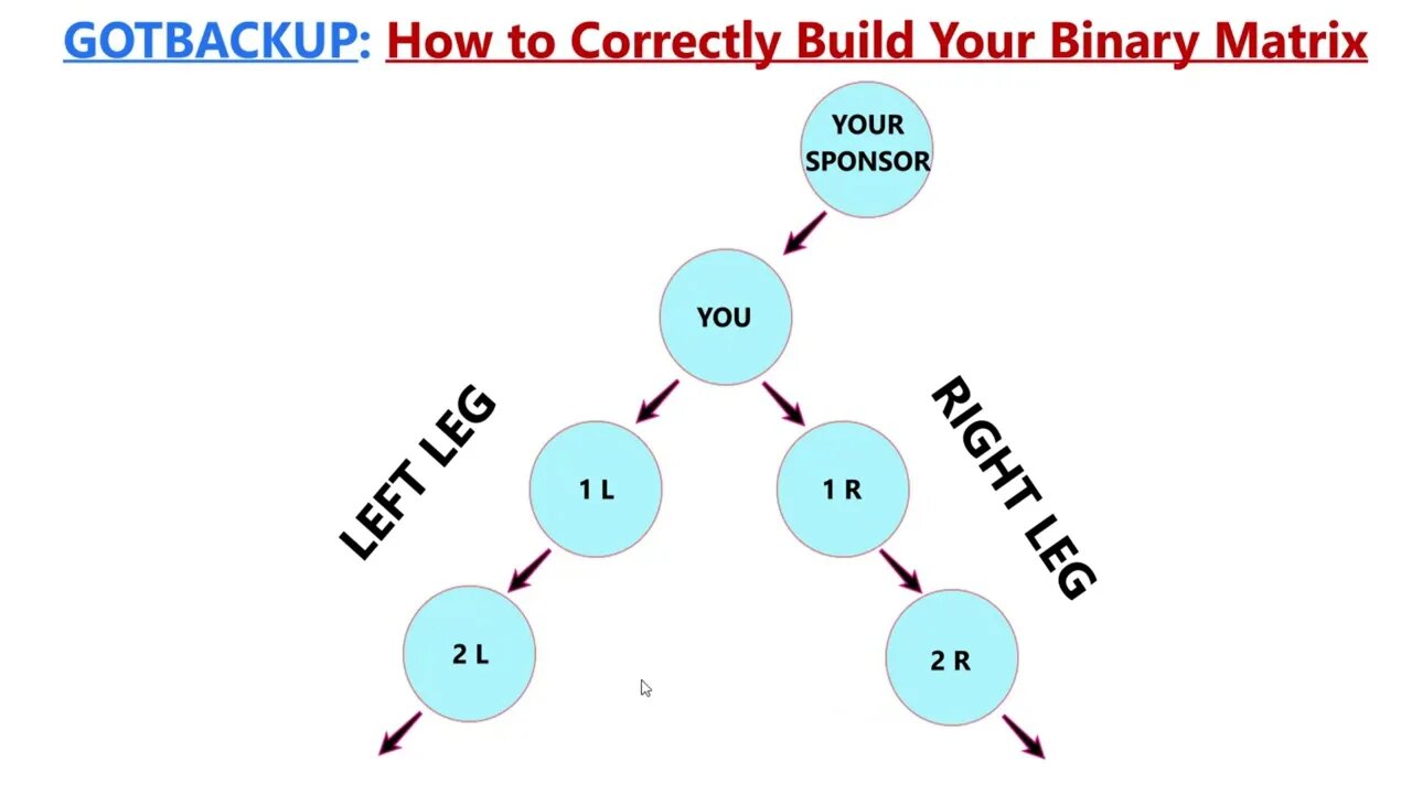 GOTBACKUP: How to Correctly Build Your Binary Matrix