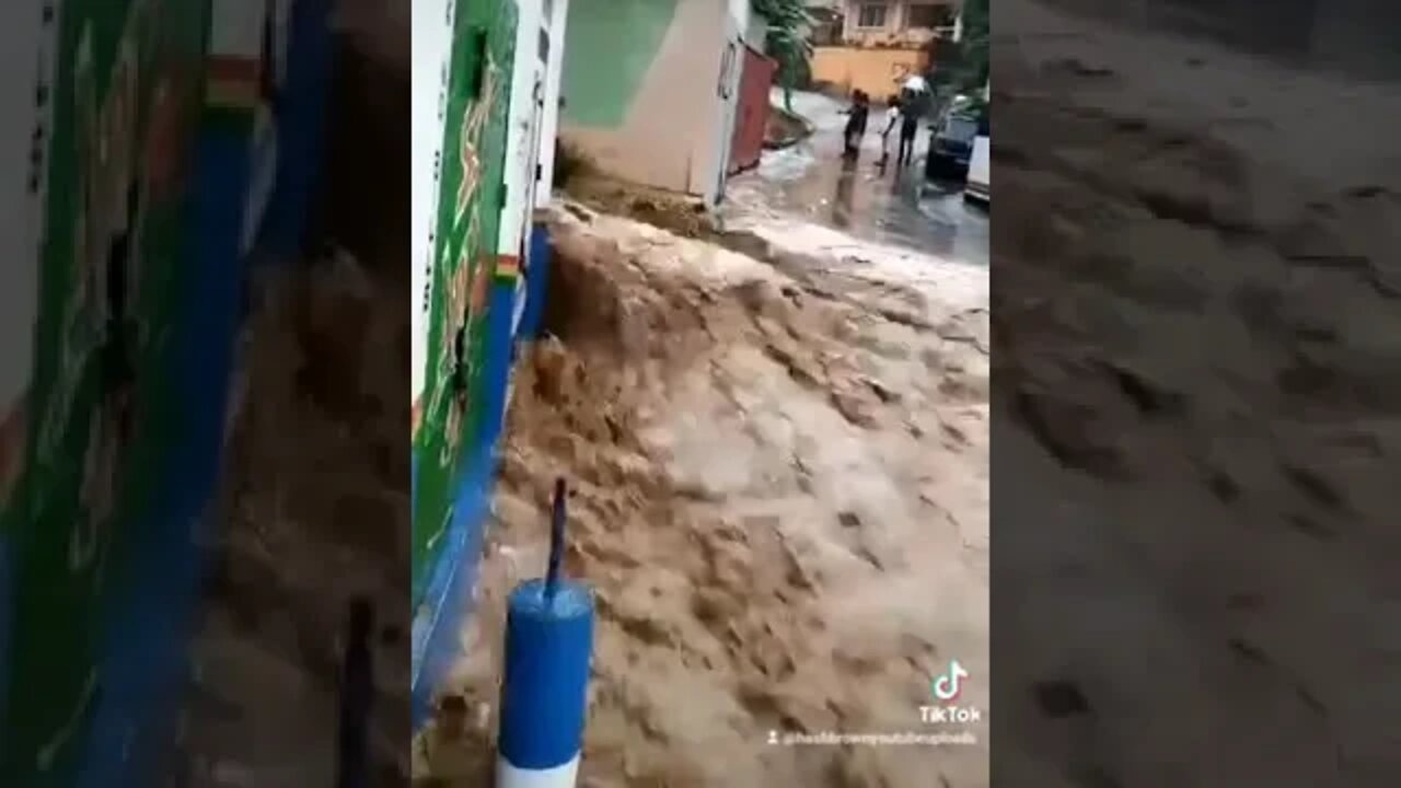 Lanse mitan Carenage Trinidad and Tobago Flooding 🇹🇹