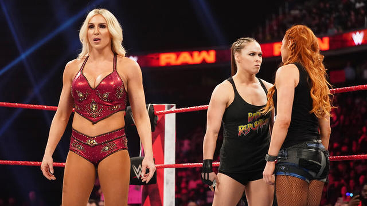 FULL MATCH - Becky Lynch, Charlotte Flair & Ronda Rousey vs. The Riott Squad: Raw, April 1, 2019