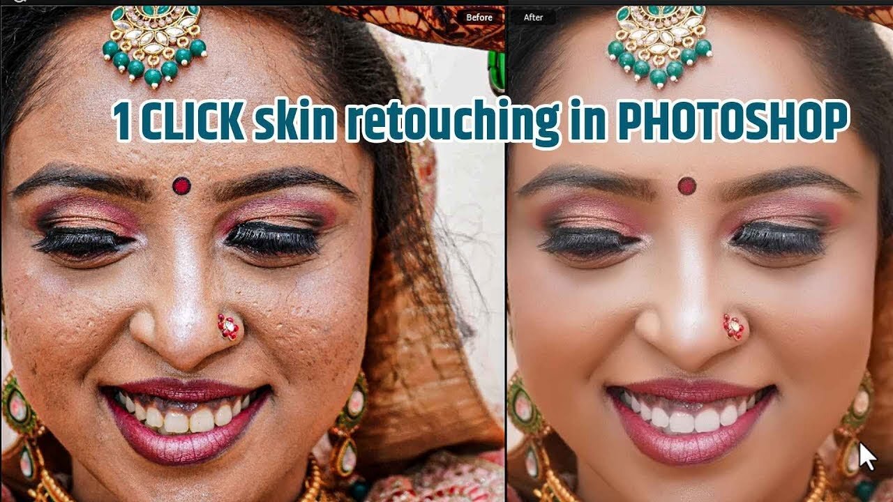 1 click photo retouch