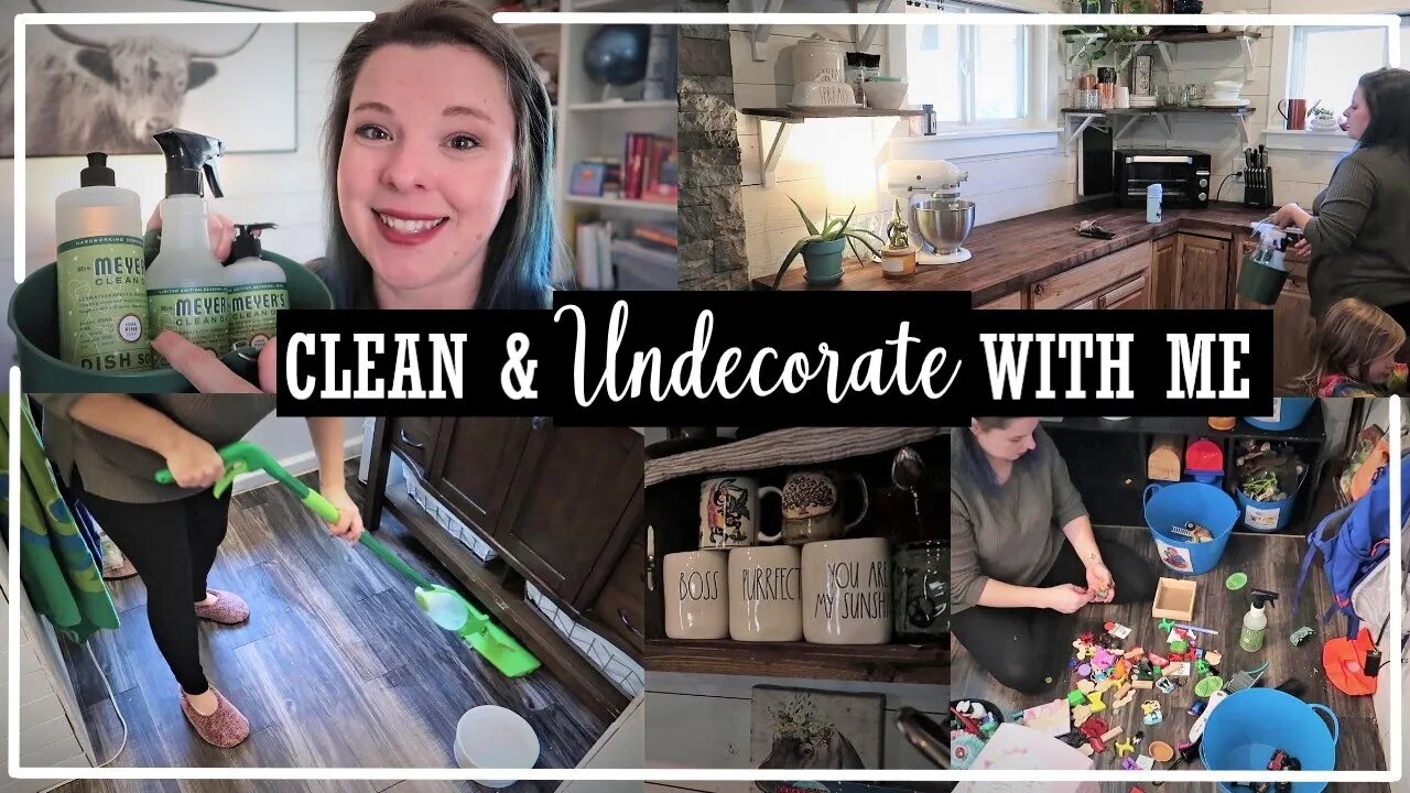 *GIVEAWAY*Clean With Me//Pre-Christmas Decorating//Speed Cleaning Motivation