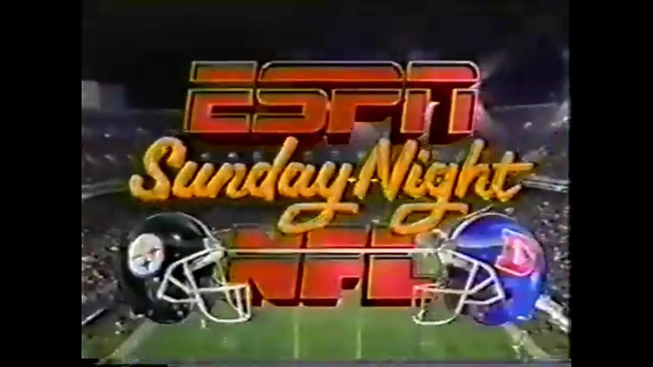 1991-11-03 Pittsburgh Steelers vs Denver Broncos