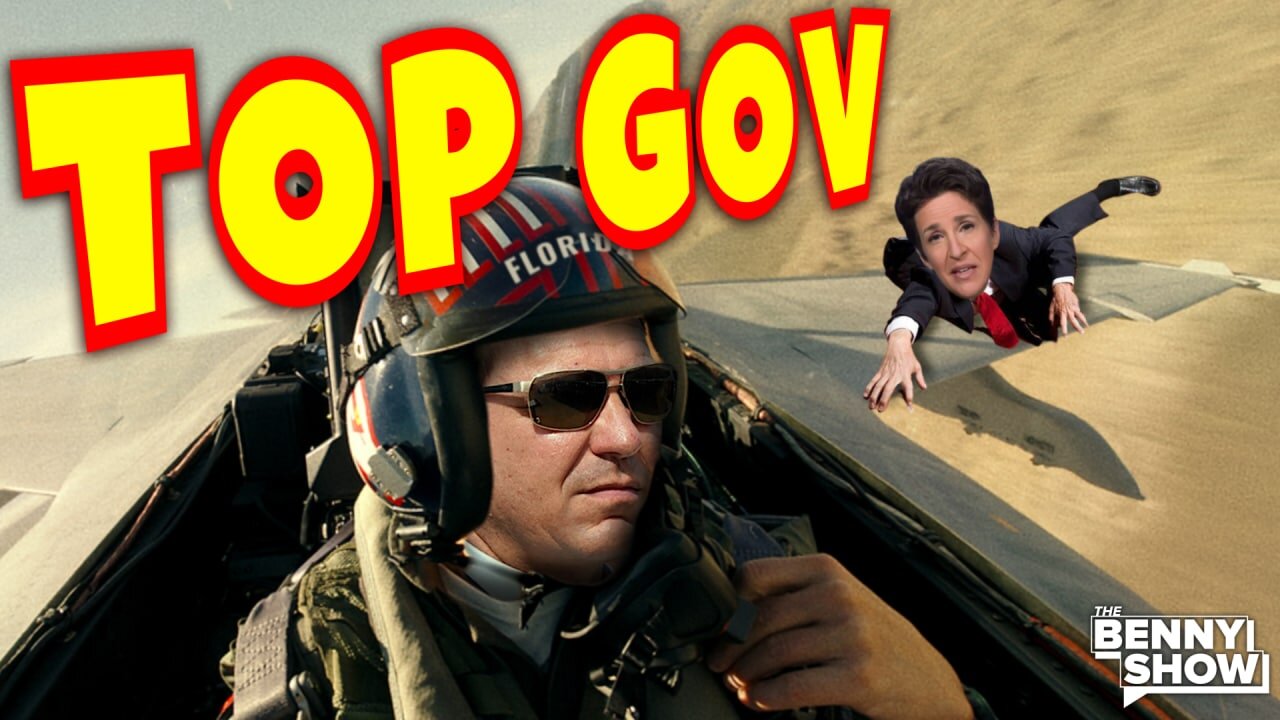 Ron DeSavage Just Launched a TOP GUN Ad that Carpet Bombs Libs into the STONE AGE