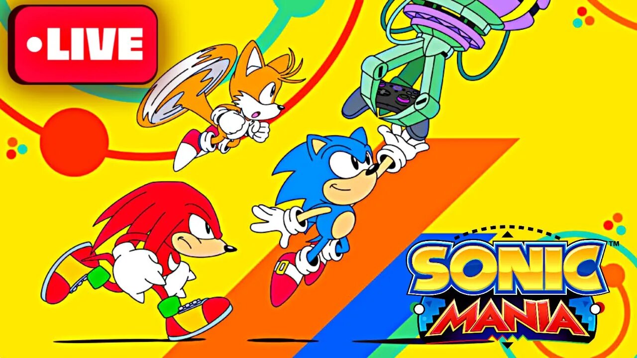 ⭕ Sonic Mania, Gameplay Ao vivo #04