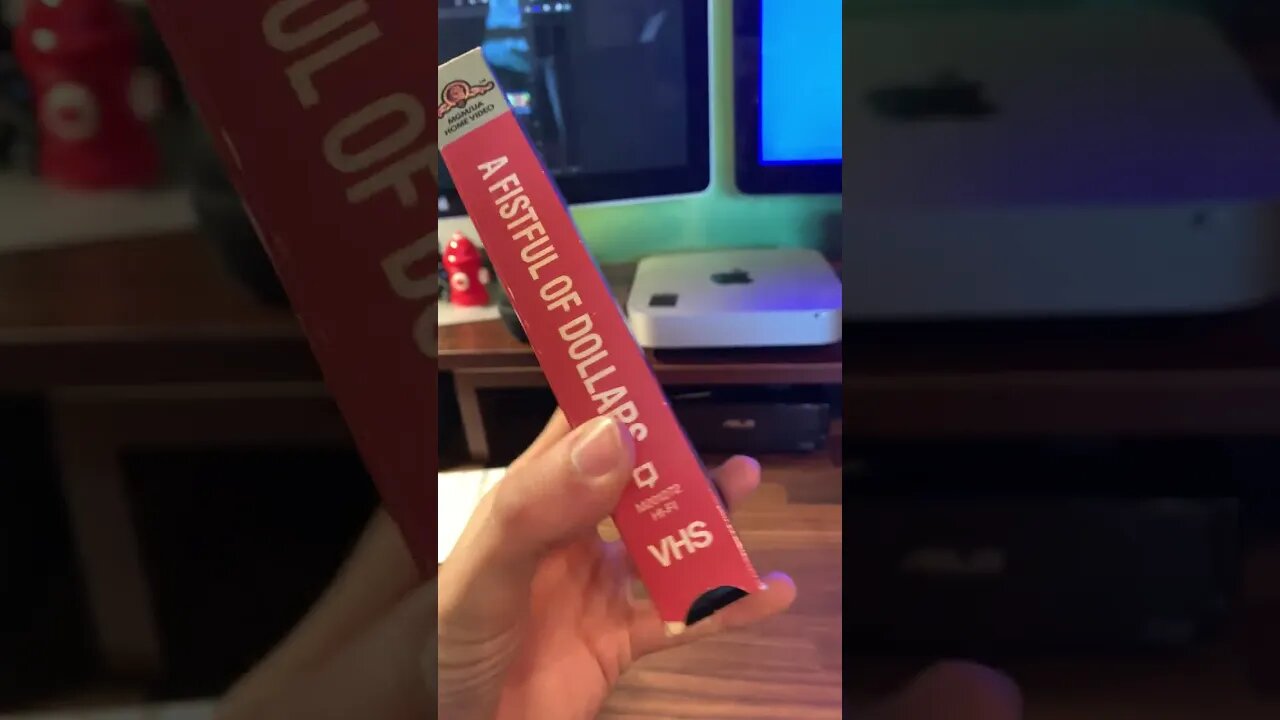 VHShorts [0047] A FISTFUL OF DOLLARS [#shorts #theBACarchive #theVHSinspector]