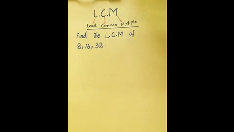 LCM