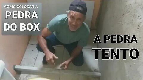 COMO COLOCAR PEDRA DE BOX , PEDRA TENTO.