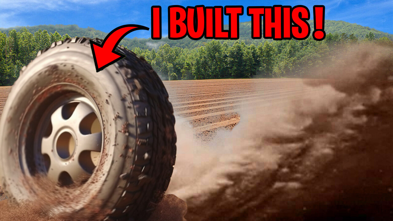 Insane Tire Launching Machine Test Run!