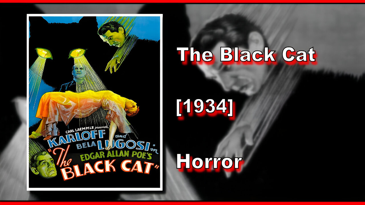 The Black Cat (1934) | HORROR | FULL MOVIE