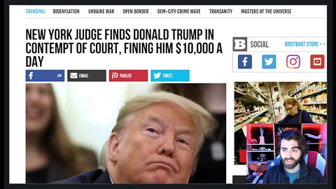 'Contempt Of Court' Is THE BEST They Can Do Against Donald J Trump