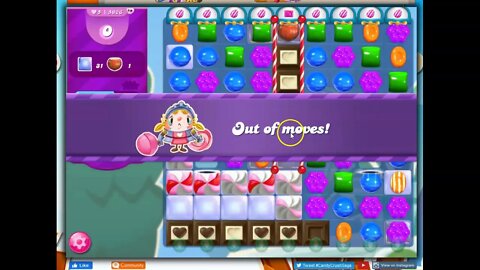 Candy Crush level 5926 Talkthrough, 30 Moves 0 Boosters
