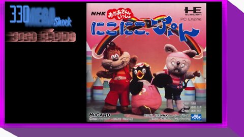 Jogo Rápido 28: NikoNiko Pun (Pc Engine)