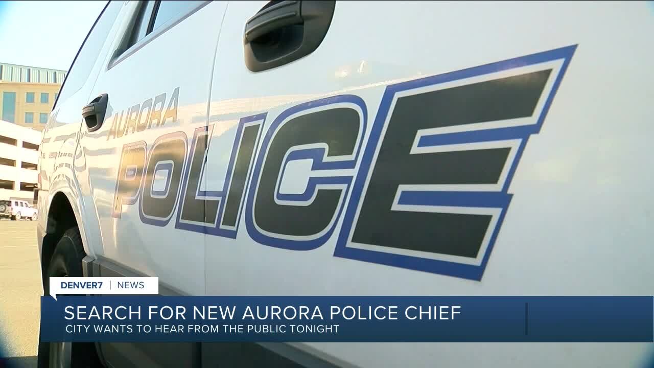 Aurora inviting public to meeting about next police chief