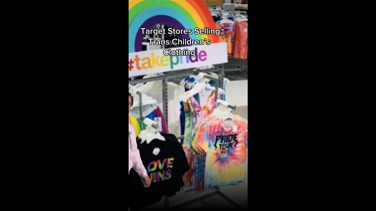 This is disgusting! Target selling trans clothes for kids