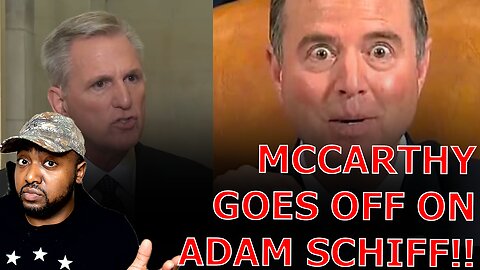 Kevin McCarthy GOES OFF ON Liberal Reporter Questioning Kicking Adam Schiff Off The Intel Committee!