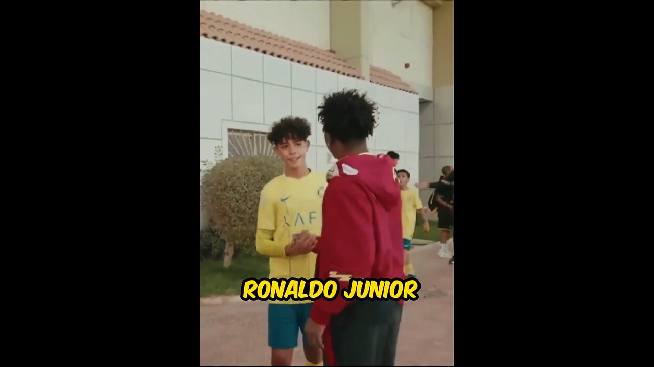 Ishow speed meets cristiano junior and this is what happen....