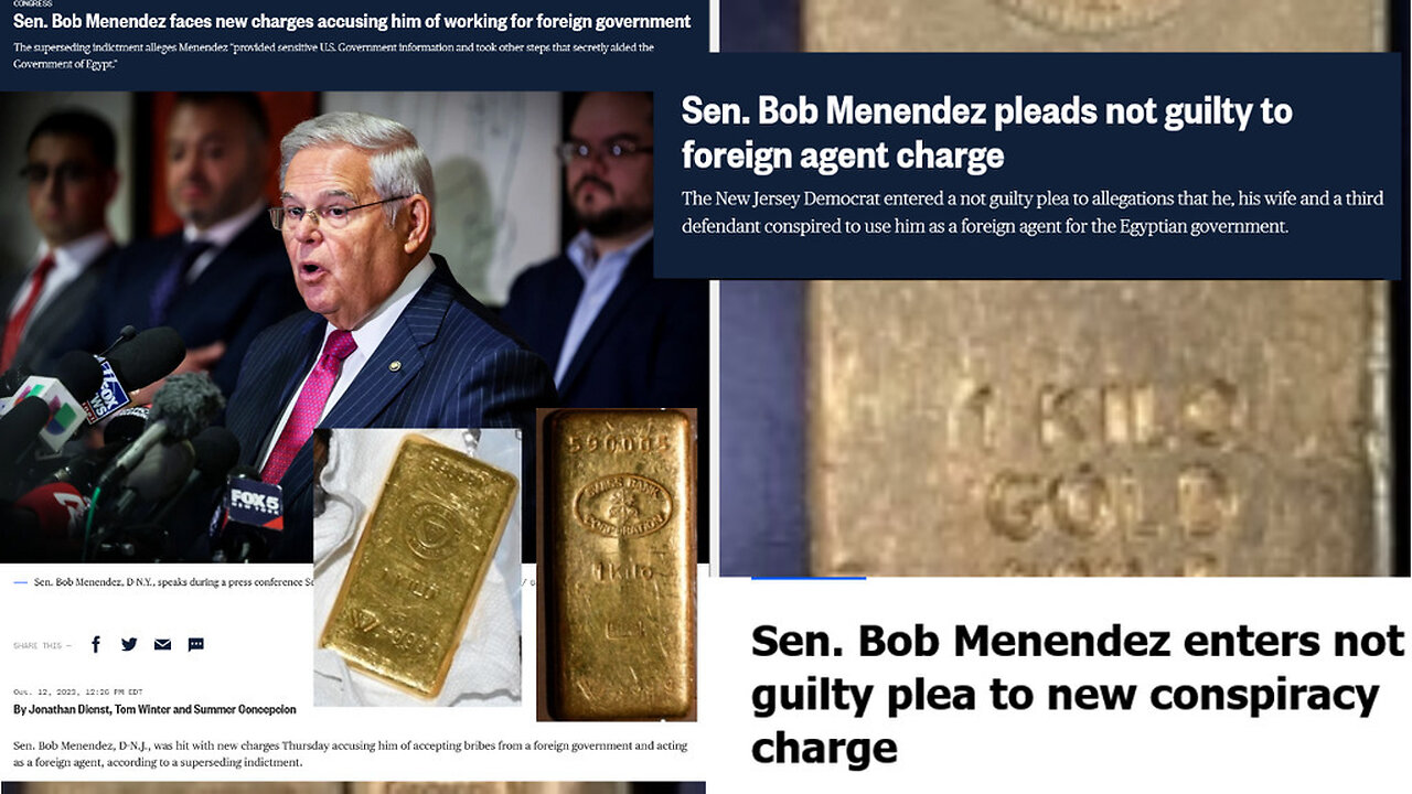 (D) Sen. Bob Menendez’s corruption trial set for Monday