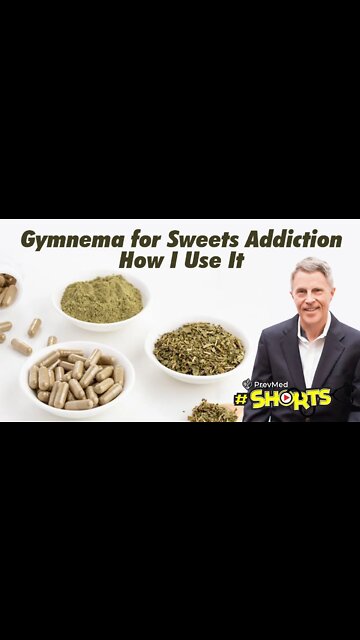 #SHORTS Gymnema for Sweets Addiction - How I Use It