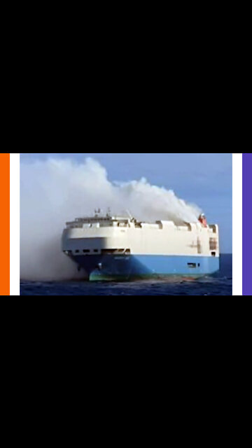 Luxury Cars In Transit Burned