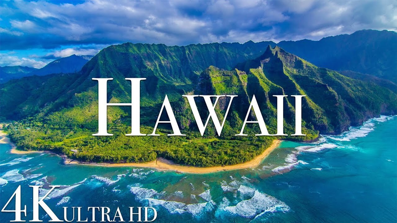 hawaii - scenic relaxation film with calming music