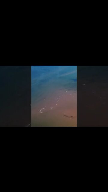 Drone flying over Sand Bars